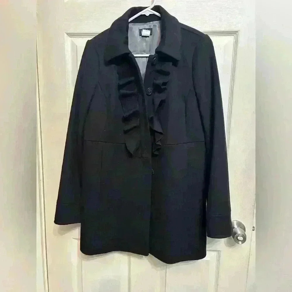 J.crew 100%wool coat